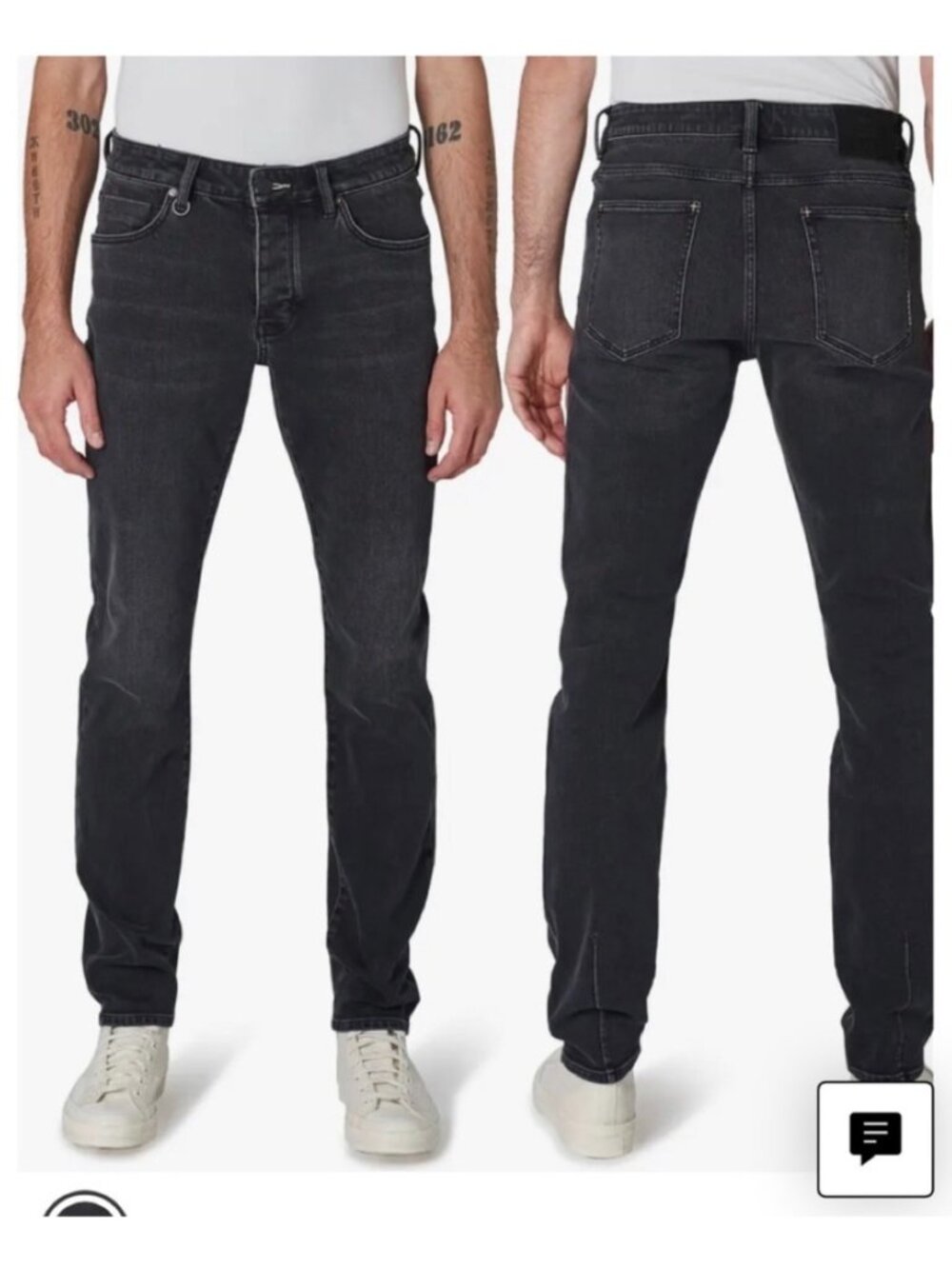 NEUW 'Iggy Skinny' Fit Men's Black Denim Jeans Sz 33X32